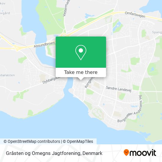 Gråsten og Omegns Jagtforening map