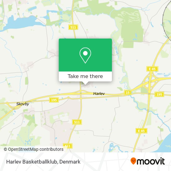 Harlev Basketballklub map