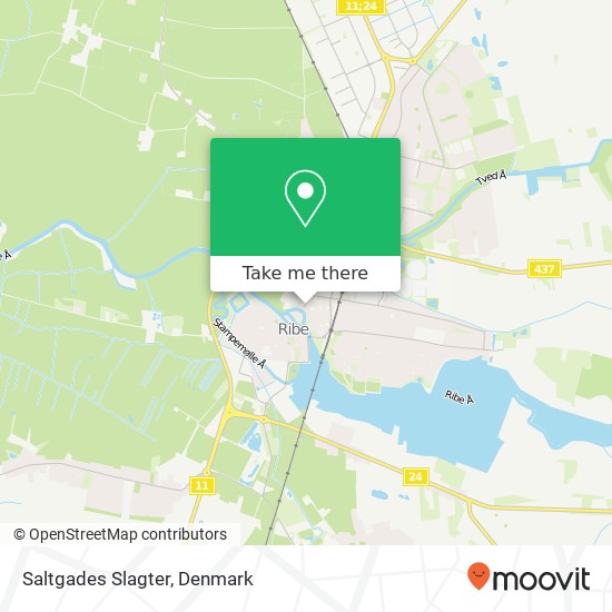 Saltgades Slagter map