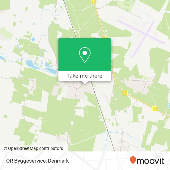 OR Byggeservice map