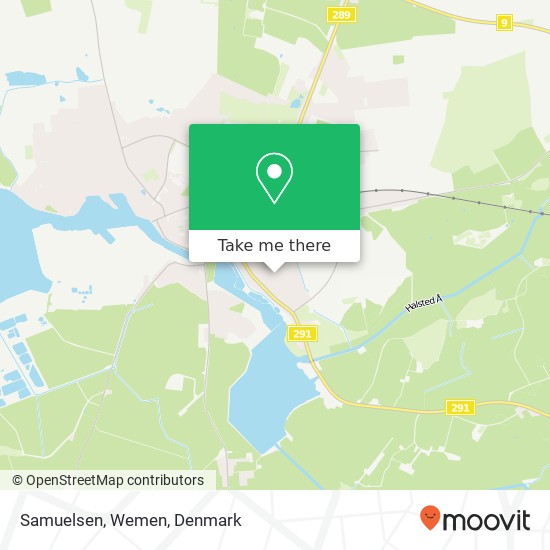 Samuelsen, Wemen map