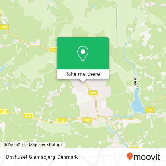 Drivhuset Glamsbjerg map