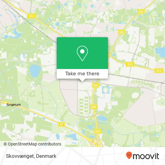 Skovvænget map