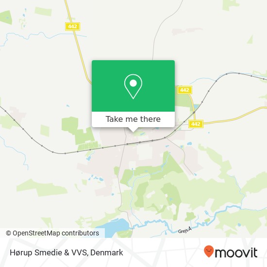 Hørup Smedie & VVS map