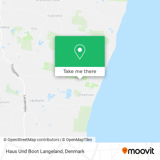 Haus Und Boot Langeland map