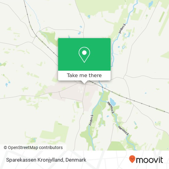 Sparekassen Kronjylland map