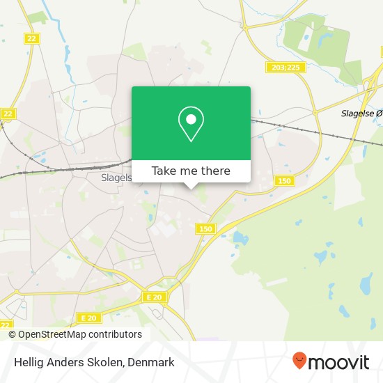 Hellig Anders Skolen map