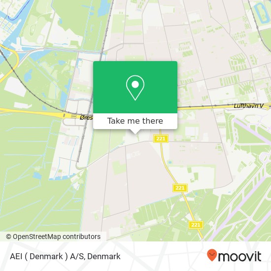 AEI ( Denmark ) A/S map