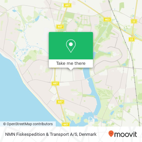 NMN Fiskespedition & Transport A / S map