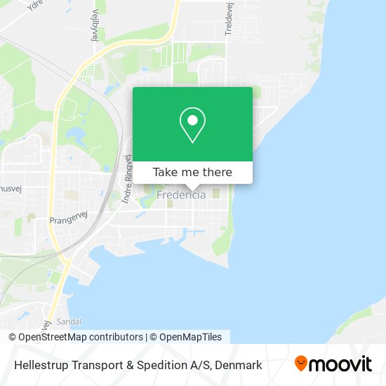 Hellestrup Transport & Spedition A / S map