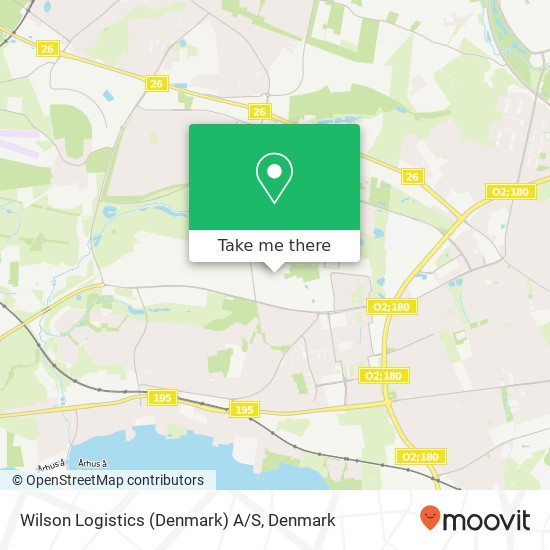 Wilson Logistics (Denmark) A/S map