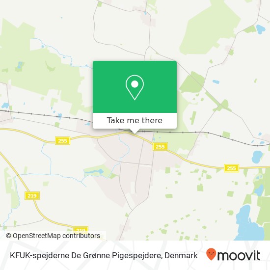 KFUK-spejderne De Grønne Pigespejdere map