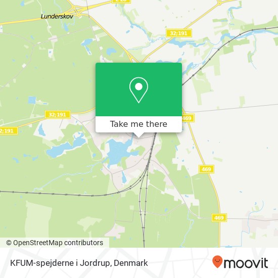 KFUM-spejderne i Jordrup map