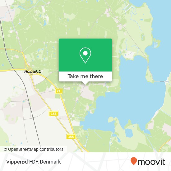 Vipperød FDF map