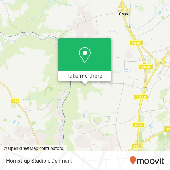 Hornstrup Stadion map