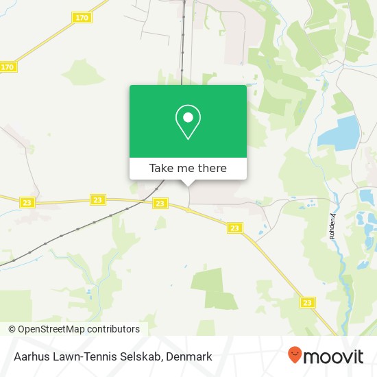 Aarhus Lawn-Tennis Selskab map