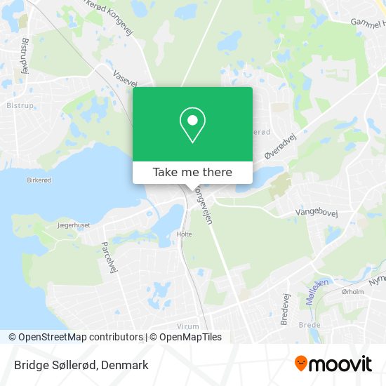 Bridge Søllerød map