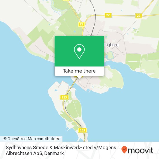 Sydhavnens Smede & Maskinværk- sted v / Mogens Albrechtsen ApS map