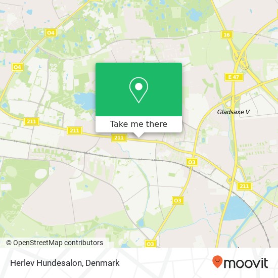 Herlev Hundesalon map