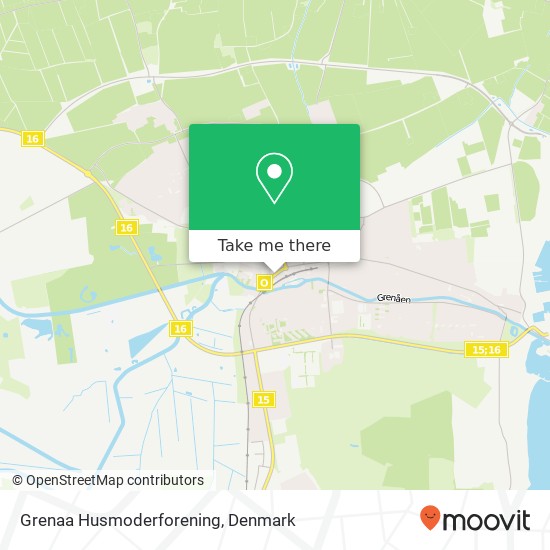 Grenaa Husmoderforening map