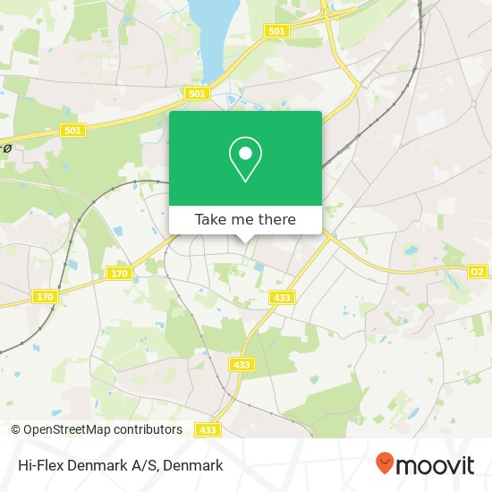 Hi-Flex Denmark A/S map