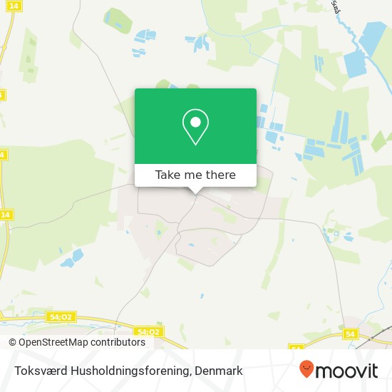 Toksværd Husholdningsforening map