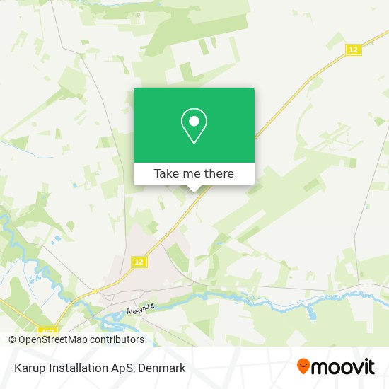 Karup Installation ApS map