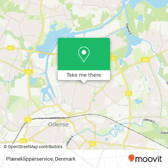 Plæneklipperservice map