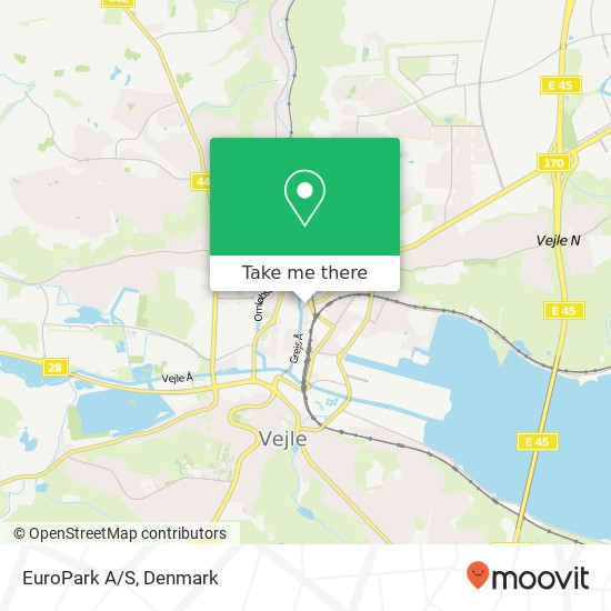 EuroPark A/S map