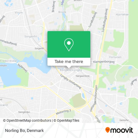 How to get Norling Bo Lyngby-Taarbæk by Bus, Train or Metro?
