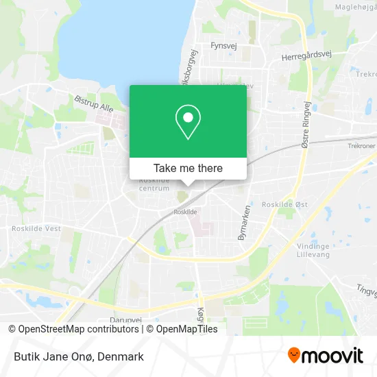 Butik Jane Onø map
