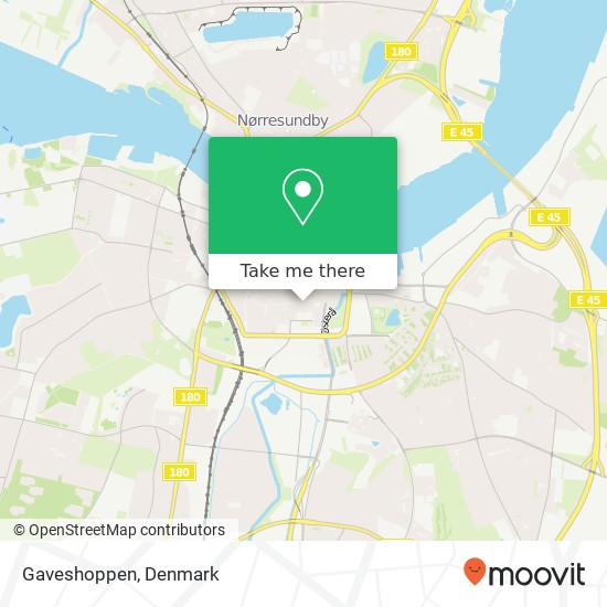 Gaveshoppen map