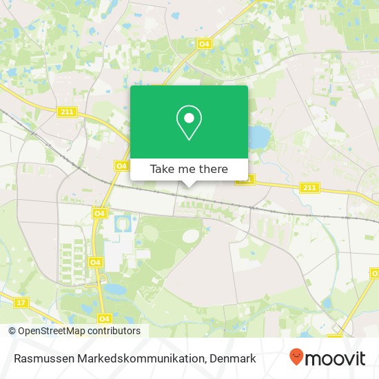 Rasmussen Markedskommunikation map