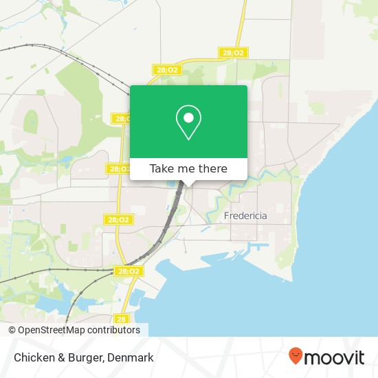 Chicken & Burger map