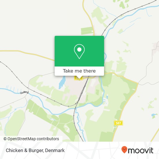 Chicken & Burger map