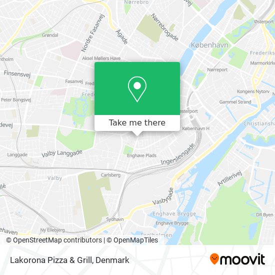 Lakorona Pizza & Grill map