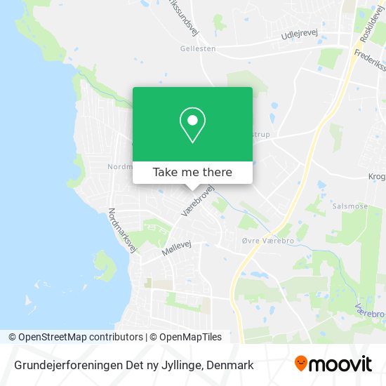 Grundejerforeningen Det ny Jyllinge map