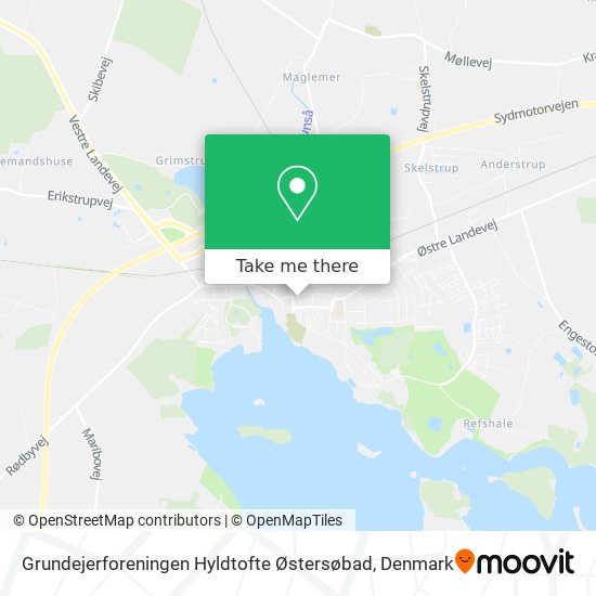 Grundejerforeningen Hyldtofte Østersøbad map