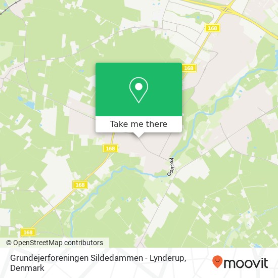 Grundejerforeningen Sildedammen - Lynderup map