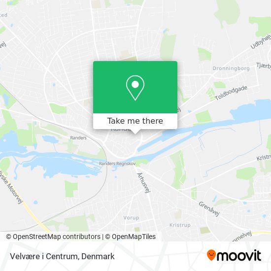 Velvære i Centrum map