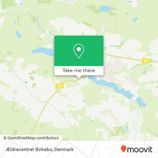 Ældrecentret Birkebo map