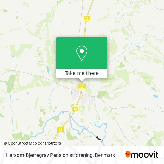 Hersom-Bjerregrav Pensionistforening map
