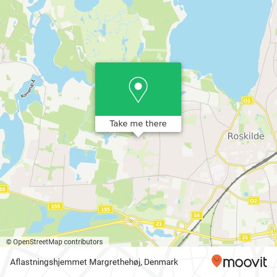 Aflastningshjemmet Margrethehøj map