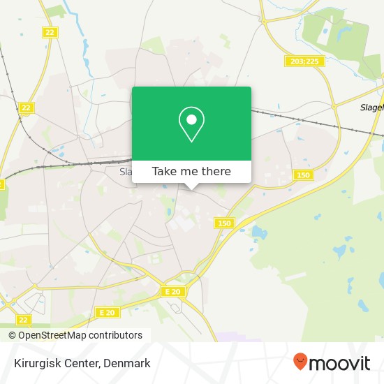 Kirurgisk Center map