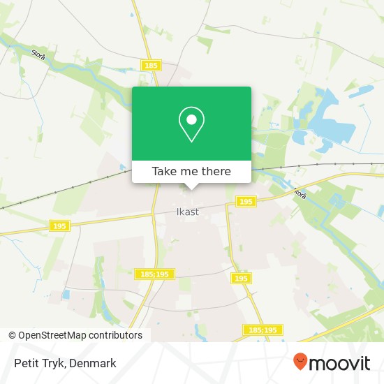 Petit Tryk map