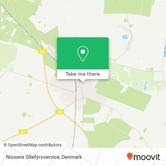 Nissens Oliefyrsservice map