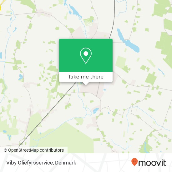 Viby Oliefyrsservice map