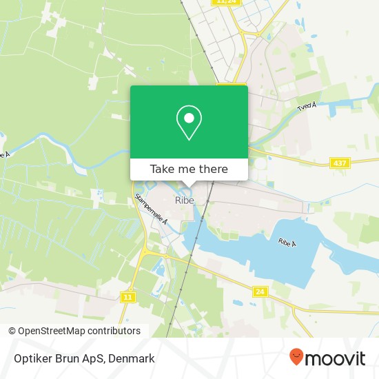 Optiker Brun ApS map