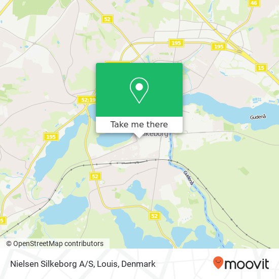 Nielsen Silkeborg A/S, Louis map