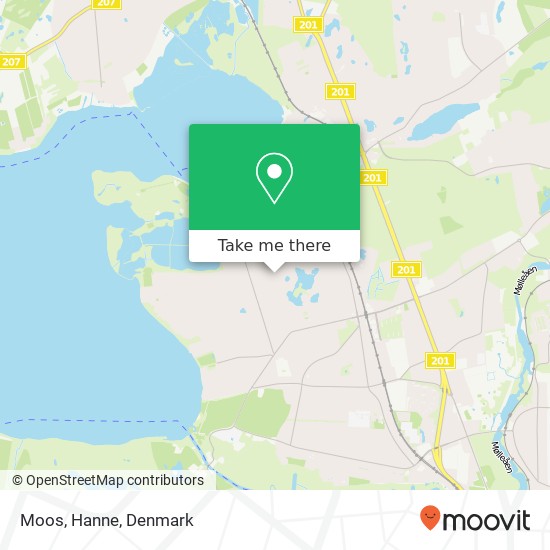 Moos, Hanne map